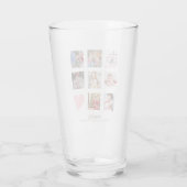 GODMOEDER FOTOCOLLAGE Cadeau met tekst die je kan  Glas (Achterkant)