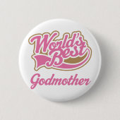 Godmoeder Gift Ronde Button 5,7 Cm (Voorkant)