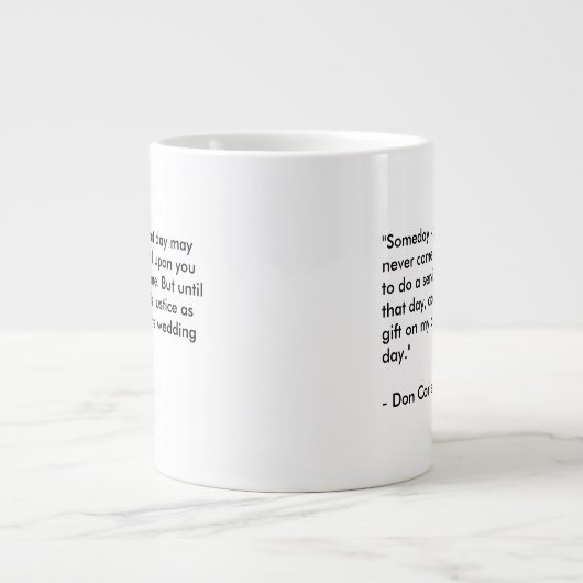 Godmoeder Grote Koffiekop (Voorkant)