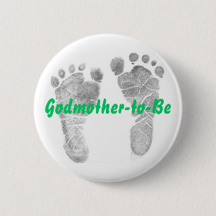 Godmoeder-in-be Ronde Button 5,7 Cm