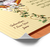 Godmoeder Lily 8x10 Foto Aangepaste Sjabloon afdru Poster (Hoek)