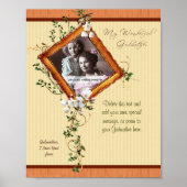 Godmoeder Lily 8x10 Foto Aangepaste Sjabloon afdru Poster (Voorkant)