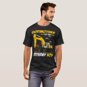 Godmoeder van de Birthday Boy Construction Birthda T-shirt (Voorkant volledig)