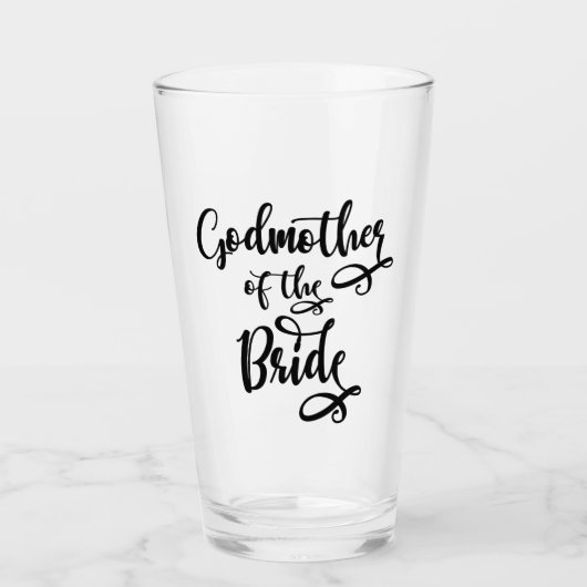 Godmoeder van de Bride Glas (Voorkant)