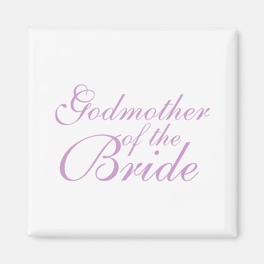 Godmoeder van de Bride Magneet (Voorkant)