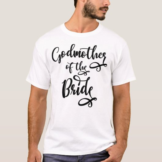 Godmoeder van de Bride T-shirt (Voorkant)