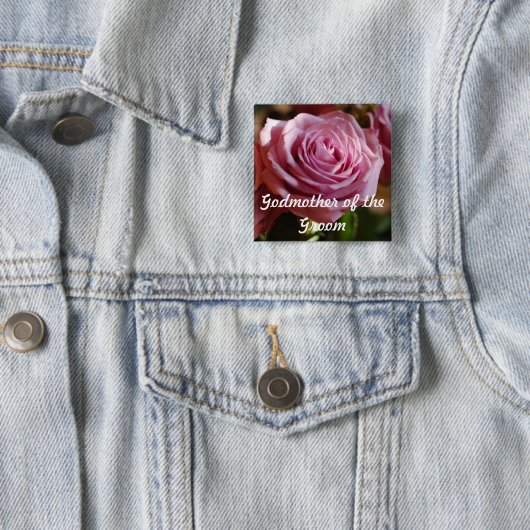 Godmoeder van de Button van de Groom Roos (In situ)