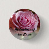 Godmoeder van de Button van het Roos Bride (Voorkant)
