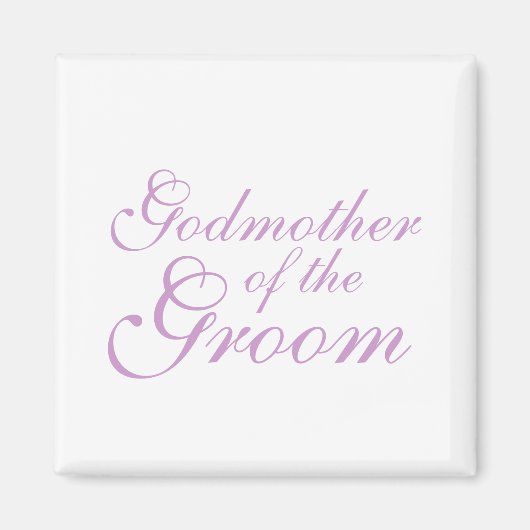 Godmoeder van de Groom Magneet (Voorkant)