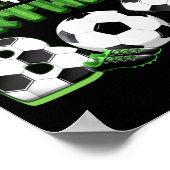 Godmoeder Van De Verjaardagsprins Voetbal Groep Fa Poster (Hoek)
