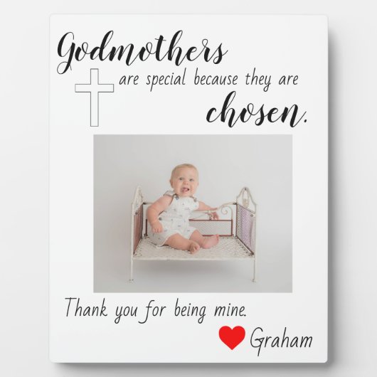 Godmoeder verbijsterd fotoplaat (Voorkant)