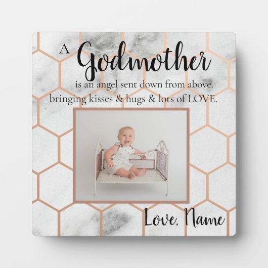 Godmoeder verbijsterd fotoplaat (Voorkant)