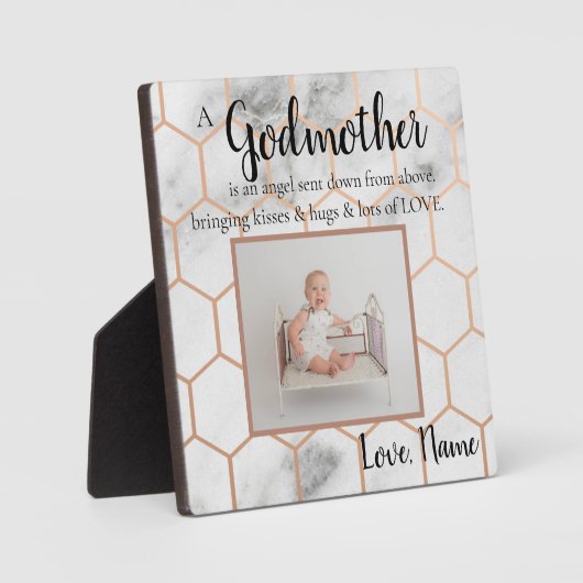 Godmoeder verbijsterd fotoplaat (Voorkant)