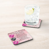 Godmoedergedicht - 18e verjaardag bier onderzetter (Rechterzijde)