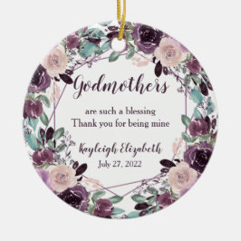 Godmoeders Doopcadeau | Keramisch Ornament