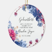 Godmoeders zijn een bloeiende foto keramisch ornament (Links)