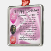 Godmosterd - Happy Birthday Design Metalen Ornament (Links)