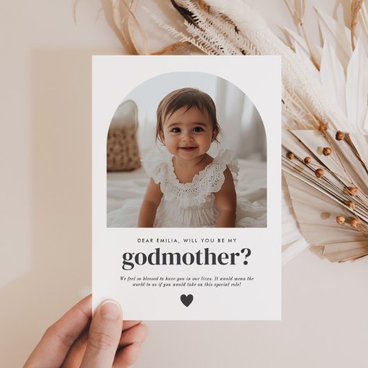 Godmother Arched Photo Proposal Kaart