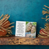 Godmother en Godchild Custom Plaque met Ezel Fotoplaat (Zijkant)
