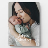 Godmother Gift! Lieve foto Fotoplaat (voorkant)