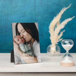 Godmother Gift! Lieve foto Fotoplaat