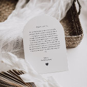 Godmother Handwritten Proposal Photo Arch Kaart