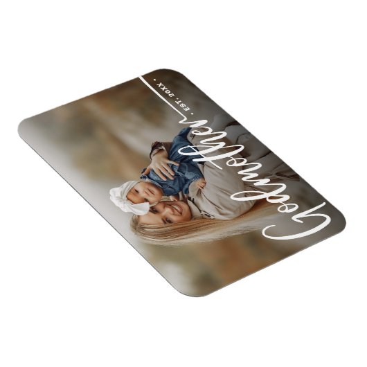 Godmother Moderne Foto Keepsake Magneet (Rechterzijde)