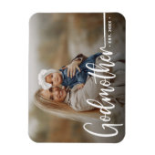 Godmother Moderne Foto Keepsake Magneet (Verticaal)