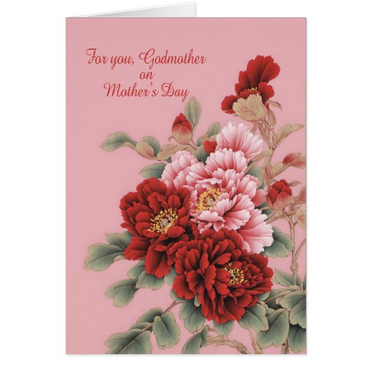 Godmother Moederdag Peonies (Voorkant)