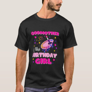Godmother of the Birthday Girl Kunstschilderfamili T-shirt