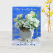 Godmother op Moederdag Kaart (Gele Bloem)