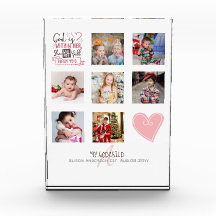 GODMOTHER PHOTO COLLAGE Gift met vers kan bewerken