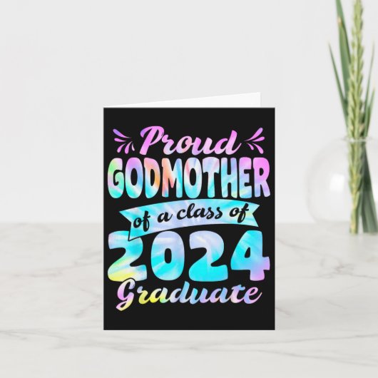 Godmother van een CL van 2024 Afstuderen Afstudere Kaart (Voorkant)