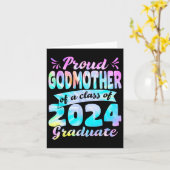 Godmother van een CL van 2024 Afstuderen Afstudere Kaart (Gele Bloem)