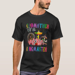 Godmother van verjaardag Ringmaster Boy Circus Par T-shirt