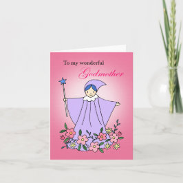 Godmother Waardering Als een moeder moederdag Kaart