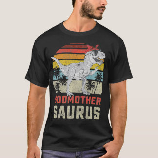Godmothersaurus T Re Dinosaur Godmoeder Saurus Fam T-shirt