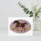 Godolphin Arabian Briefkaart (Staand voorkant)