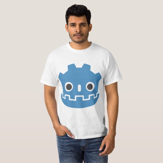 Godot Engine T-Shirt (Voorkant volledig)
