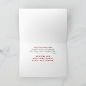 Godouders kerstkaarsen Kind is geboren Kaart (Binnen)