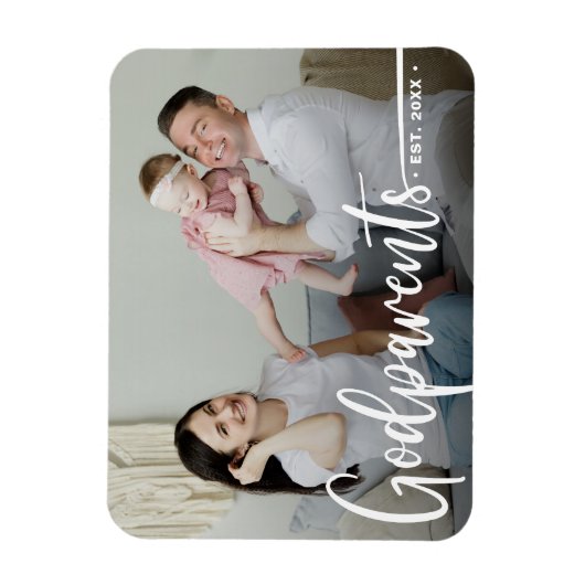 Godouders Modern Photo Keepomwille Magneet (Verticaal)