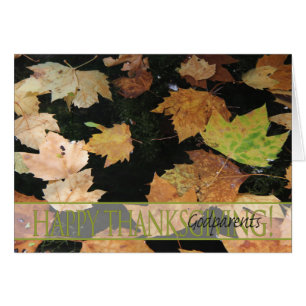 Godouders Thanksgiving Kaart