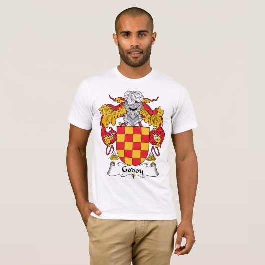 Godoy Family Crest T-shirt (Voorkant volledig)