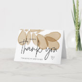 Godparent Gift Bedankt voor het zijn van mijn Godf Kaart (Voorkant)