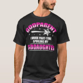 Godparent New First Time Godfather Godda T-shirt (Voorkant)