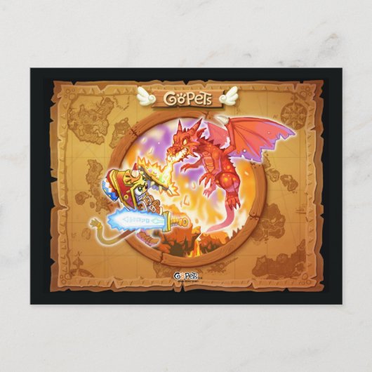 GoDragon Briefkaart (Voorkant)