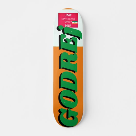 GODREJ JMT INDIA 7 3/4-inch skateboard Deck (Voorkant)