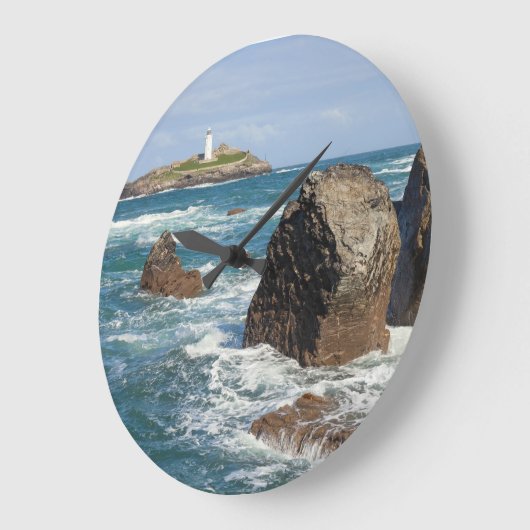 Godrevy Lighthouse Large Clock Grote Klok (Hoek)