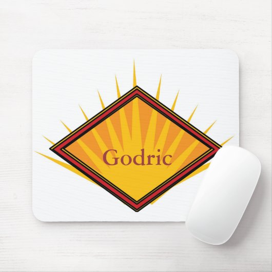 Godric mousepad muismat (Met muis)