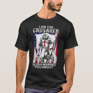 Gods aanhanger waarschuwde je voor de Amerikaanse  T-shirt